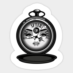 Time After Time Sticker